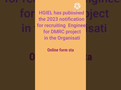 HGIEL Jobs 2023 | Bumper 🔥1500 vacancy | DMRC jobs 2023 | Civil jobs | mechanical jobs | engineering