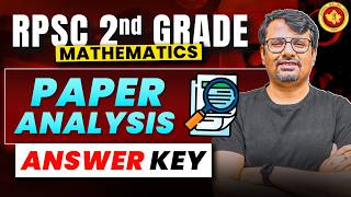 RPSC II Grade 2026 Mathematics | Paper Analysis & Answer Key | By GP Sir