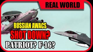 Russian AWACS plane hit by Ukrainian F-16 shot? | NOT DCS explained