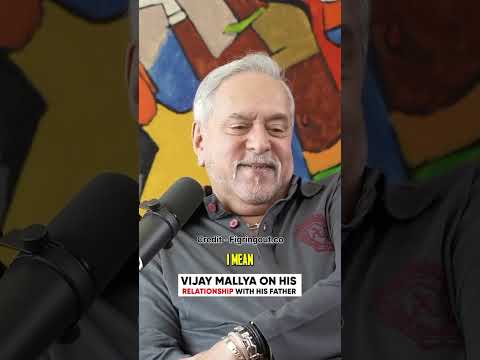 Part - 1 Vijay Mallya's Bond With Father #podcast #viral #vijaymallya #figuringout