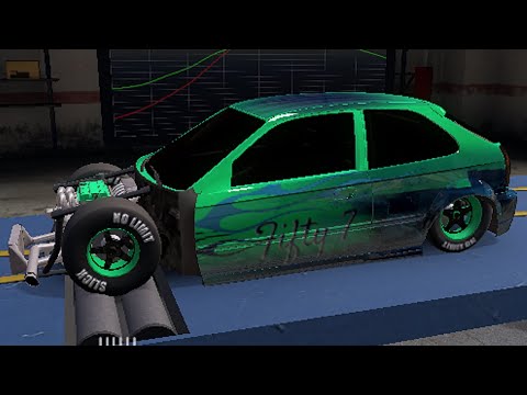 3.6 Second Honda Civic Tune !!-No Limit Drag Racing 2.0 #nolimitdragracing2 #nolimitdragracing