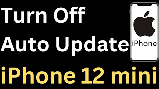 How to Turn Off Auto Update on iPhone 12 mini - Easy to Follow