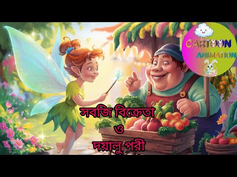 SOBJI BIKRETA🥦🥕🍆🥔O DOYALU JAL PORI🧚|| @CARTOONSANIMATION_7023