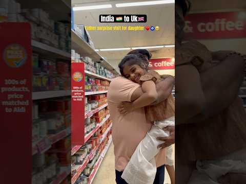 Father surprise visit for daughter♥️🧿🥹 #shorts #father #daughter #bonding #youtubeshorts #love