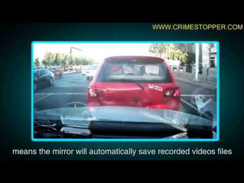 SafetyPlus™ SV-9159 Rear View Mirror Monitor with DVR