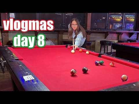 Winter Break Fun! 🎱 // Vlogmas Day #8