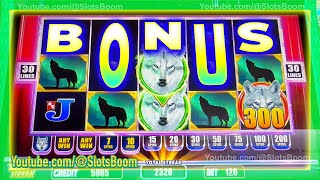 IT's BONUS TIME!!! WOLF EYES SLOT! LIVE TRIGGER, FREE GAMES - NEW CASINO SLOTS