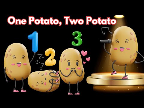 One Potato, Two Potato Song for Kids | Count Potatoes | Nursery Rhymes for Children