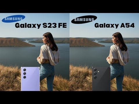 Samsung Galaxy S23 FE VS Galaxy A54 Camera Test Comparison