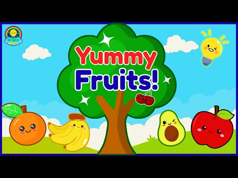Fruits That Grow on Trees 🌳🍎 | Learn Fruit Names for Kids
