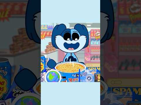 BLUE FOOD MUKBANG CHALLENGE