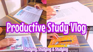 Productive Study Vlog / Class 10th Study Vlog / Art & Craft with Unnati //