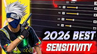 Best sensitivity of 2026💀|| No Recoil OB52 sensi🥵||best sensitivity and settings⚙️|specterff