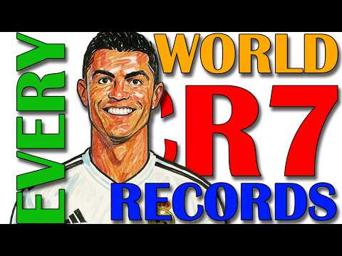 Every CRISTIANO RONALDO World Records Explained in 15 Minutes