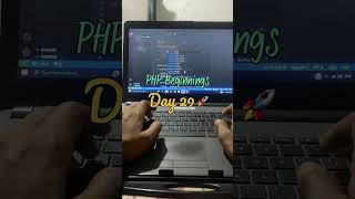 Day 29: Learning PHP with SQL 🚀💪🏻 #scratchcoding #codingdays #challenge #codingchallange #coding