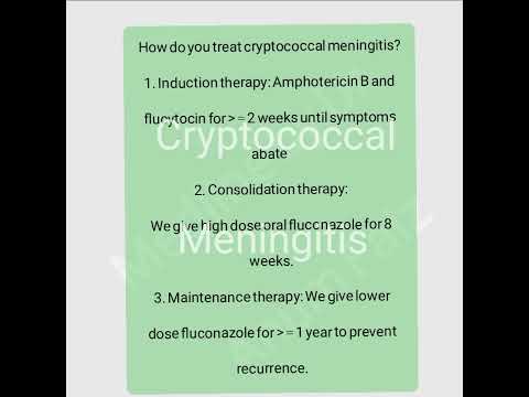 Treating Cryptococcal Meningitis.