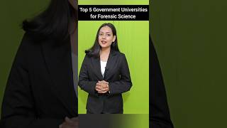 Top 5 Government Universities for Forensic Science 🔥| Priyanshi Jain | Sagar universities