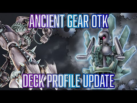 YUGIOH Ancient Gear OTK Deck Profile Update POST MAZE