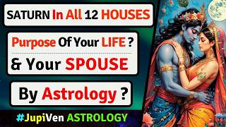 SATURN IN ALL 12 HOUSES 🪐| SPOUSE | MARRIAGE | MONEY | VEDIC ASTROLOGY | SATURN IN ALL HOUSES | Sat