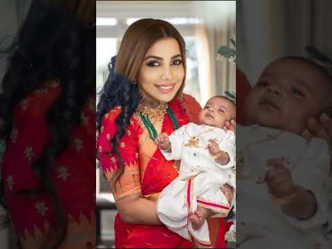 shura khan twins baby naamkaran Caremoney