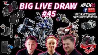Big LIVE draw #45 - Tiger Explorer & Monkey Bike - Triumph West London