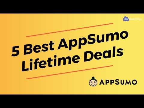 Top 5 AppSumo Lifetime Deals - SaaS Deals - Lifetime Software deals - AppSumo Deals
