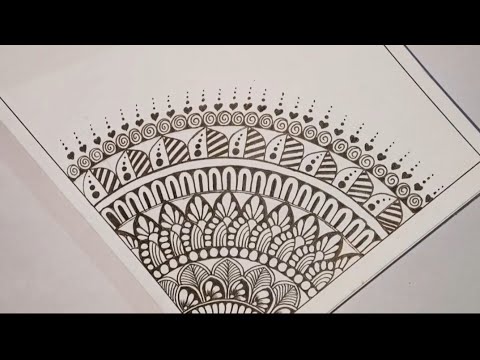 Corner Mandala art / Mandala art #mandala #art