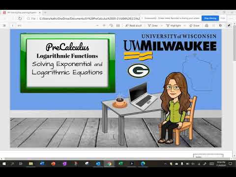 Solving Exponential and Logarithmic Equations