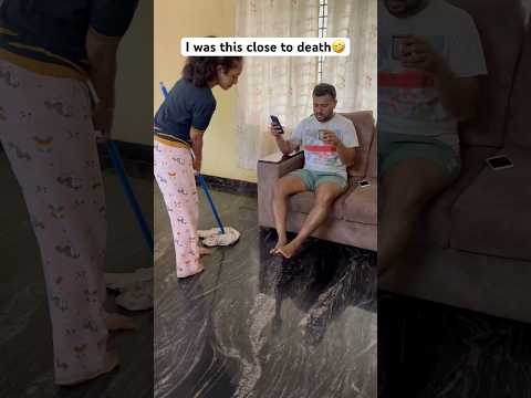 Close call #brothersister #siblings #akashashi #funnyvideo #comedy #sister