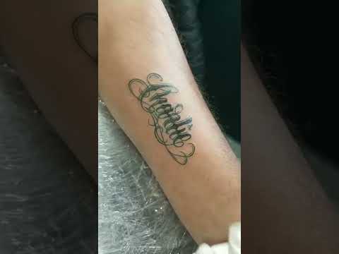 Charlie name tattoo