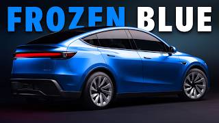 NEW Model Y Juniper Gets Sapphire FROZEN Blue PPF—It Looks UNREAL!