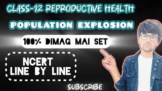 Class-12 Lecture-2 Reproductive Health ( population explosion ) #ncert #shorts #neet  #trending 