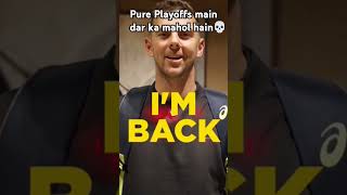 He is Back 🥶 #RCBmanagement