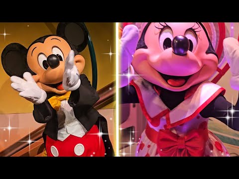 【至福】推しに誕生祝いをしてもらいに行く！#greeting #mickey #minnie