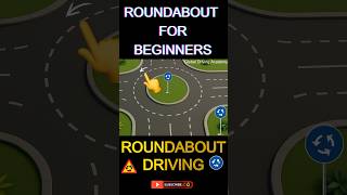 how to drive in a roundabout