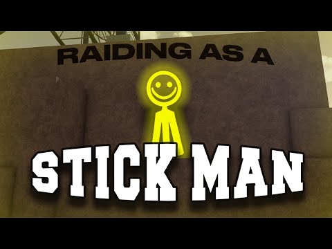 Raiding As A Stick Man in Da Hood (Billy) + Keyboard ASMR