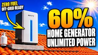 This WATT Fuel Cell Runs Your Home Silently on Propane — No Generator NEEDED!!