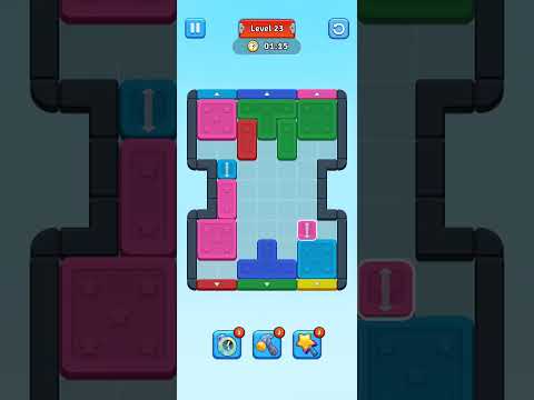 Block Out Level 23 – Dimaag Ka Explode! 🧠🔥 | Puzzle Ka Boss #shorts #viral #gameing # onlinegameing