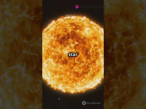 UY Scuti💀: The Giant Star That Dwarfs Our Solar System!|#facts #sciencefacts #science