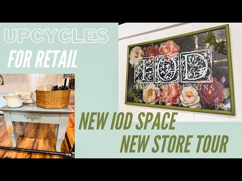 Upcycles for Retail Space | New store move in and tour