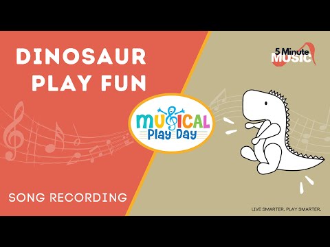 🎶 DINOSAUR FUN songs | Music TablePlay | Kids Songs & Games |  Learning for Kids | Musical Play Day