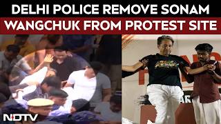 Sonam Wangchuk LIVE | CJP Protests LIVE| Sonam Wangchuk Removed From Protest Site, Taken To Hospital