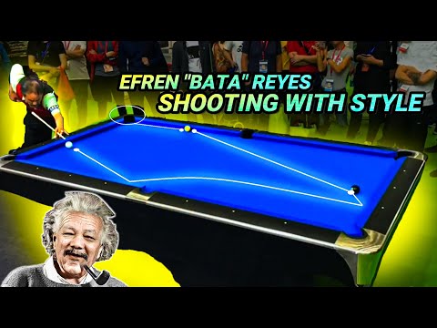 EFREN REYES SHOOTING WITH STYLE
