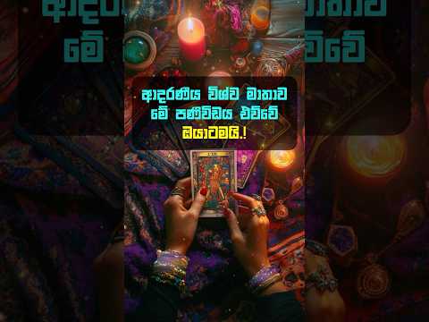 විශ්ව මාතාවගෙන් ලැබෙන මේ අවස්ථාව නැති කරගන්න එපා! #shorts #youtubeshorts #fyp #astrology