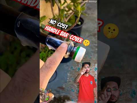 NO cost handle bar cover| bicycle DIY