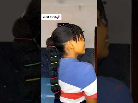 SIMPLE AND QUICK PROTECTIVE HAIRSTYLE #hairstyles #naturalhairstyles  #protectivehairstyle