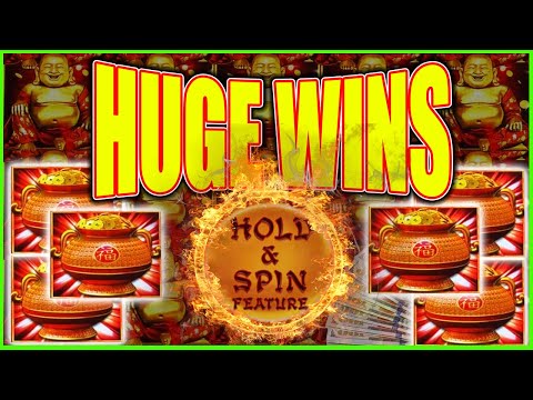 Finally She Won HUGE on 4 Scatter Bonus Trigger! Happy & Prosperous Dragon Link Slot