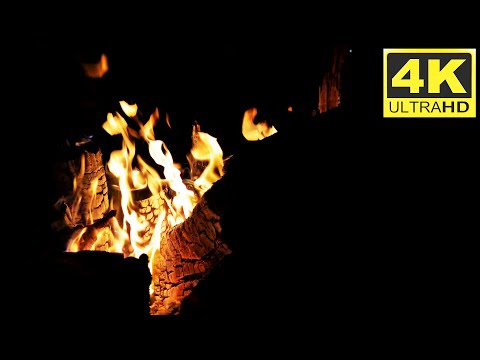 4k fireplace🔥🔥🔥relax campfire with relaxing  fireplace sounds & Crackling Fire Sounds