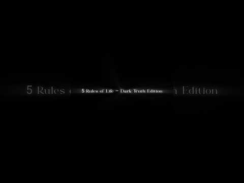 5 Rules of Life – Dark Truth Edition| #krishnabhajan #bhagavadgita