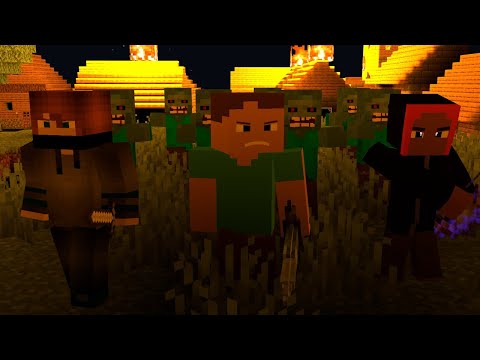 ♪ Rise - Minecraft music video | Ancient heroes ♪